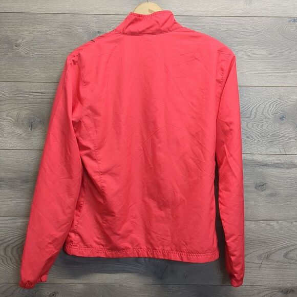 Reebok Zip Up Athletic Windbreaker Jacket Women's Size Large - Picture 5 of 6